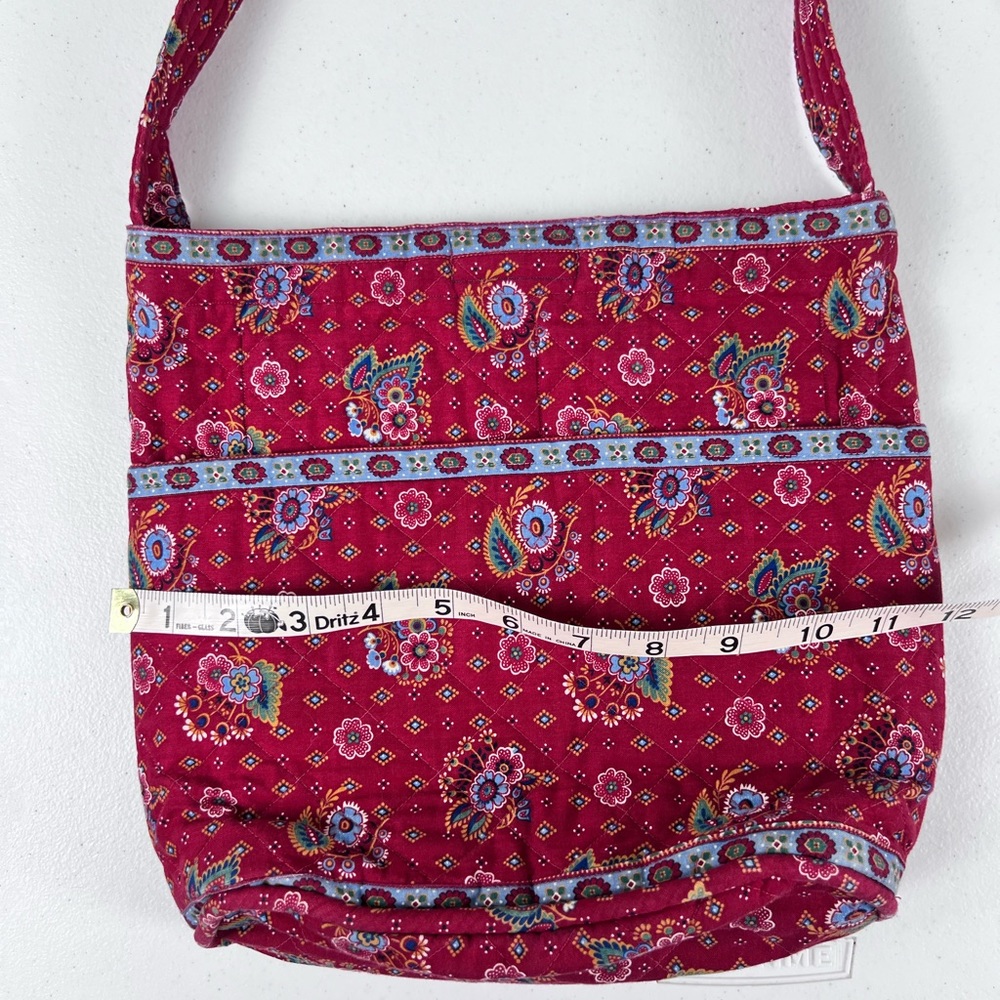 Red Quilted Tote - Picture 3 of 8